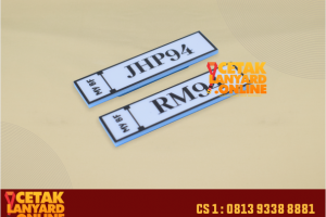 Standar Ukuran untuk Name Tag & Nama Dada