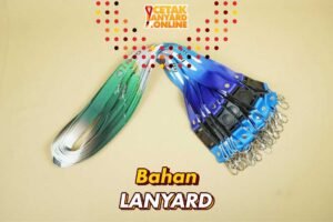 Mengenal 6 Jenis Bahan Lanyard yang Umum Digunakan