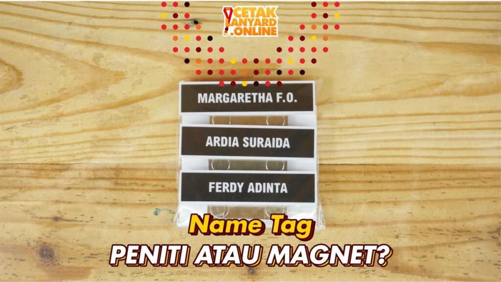name tag peniti magnet name tag peniti magnet