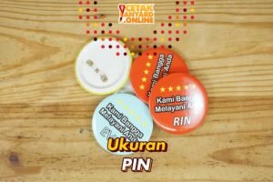 Panduan Memilih Ukuran Pin Peniti hingga Pin Gantungan Kunci