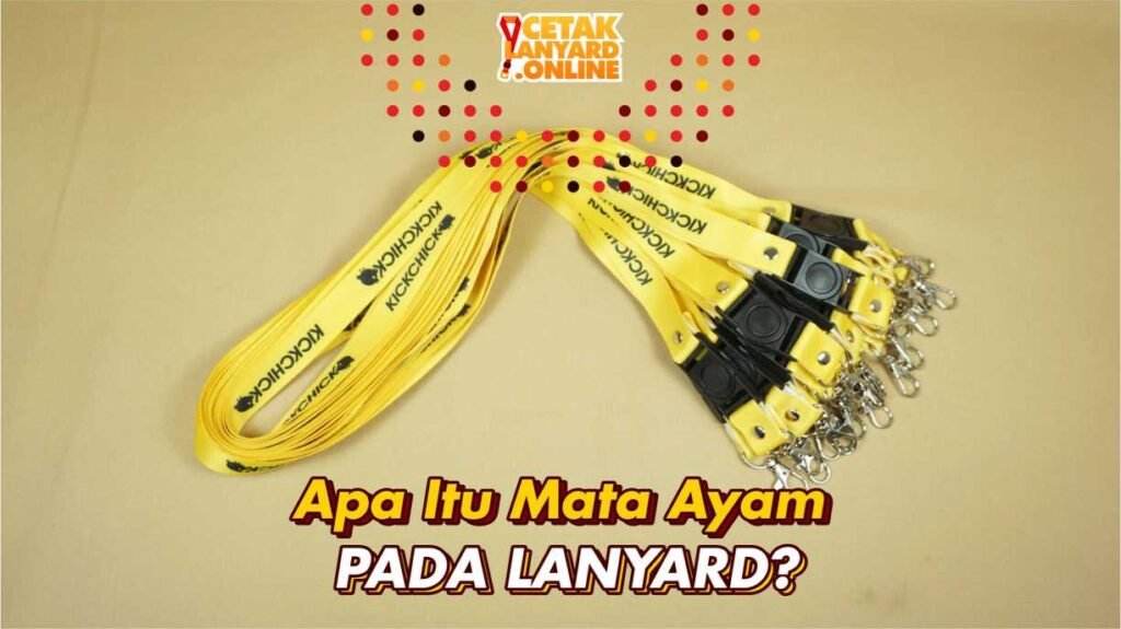 mata ayam lanyard mata ayam lanyard